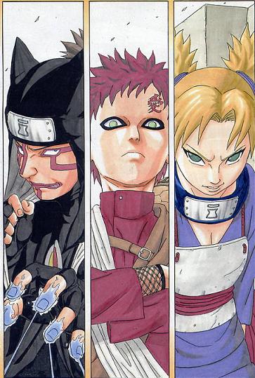 l'équipe de suna no kuni
